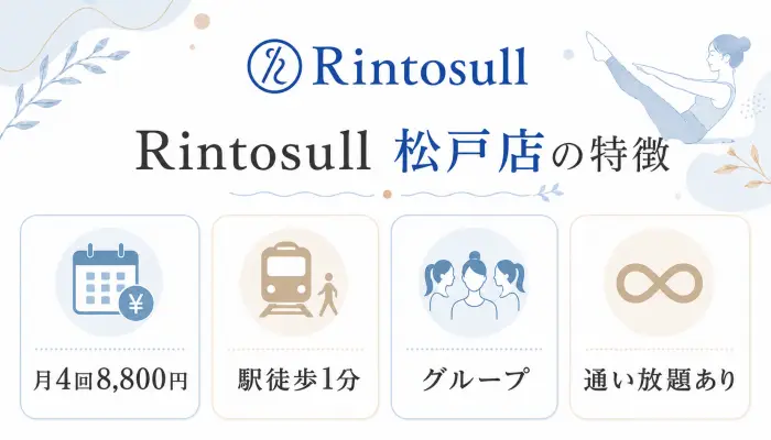 Rintosull 松戸店の特徴
