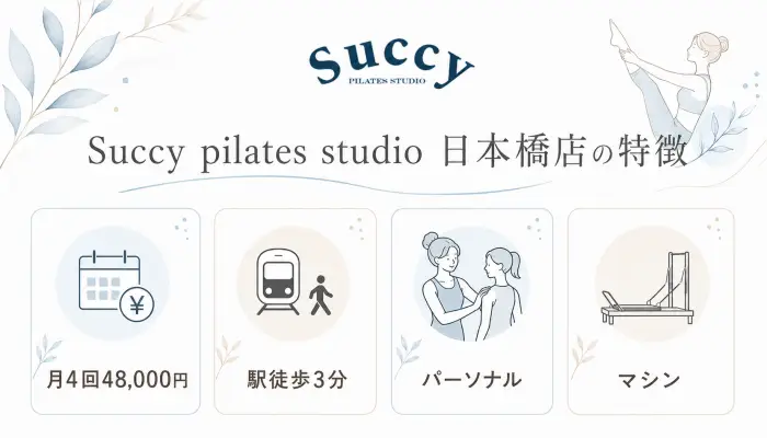 Succy pilates studio 日本橋店