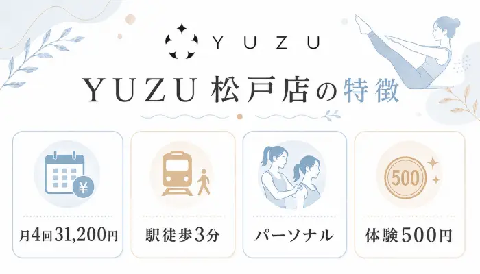 YUZU 松戸店の特徴